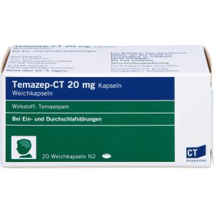 Temazepam 20 mg