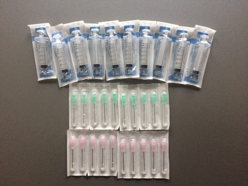 Spuiten & injectie naalden bil